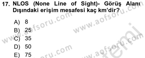 Radyo ve Televizyon Yayıncılığı Dersi 2016 - 2017 Yılı (Final) Dönem Sonu Sınav Soruları 17. Soru