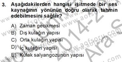 Radyo ve Televizyon Tekniği Dersi Ara Sınavı Deneme Sınav Soruları 3. Soru