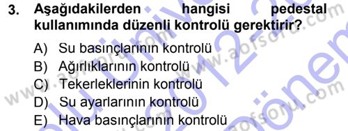 Radyo ve Televizyonda Ölçü Bakım Dersi 2012 - 2013 Yılı (Final) Dönem Sonu Sınav Soruları 3. Soru