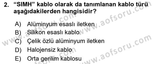 Radyo ve Televizyonda Ölçü Bakım Dersi 2019 - 2020 Yılı (Vize) Ara Sınavı 2. Soru