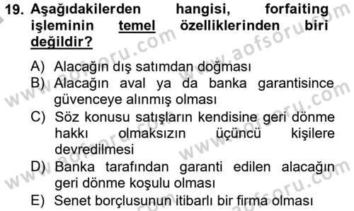 Radyo ve Televizyon İşletmeciliği Dersi 2012 - 2013 Yılı (Final) Dönem Sonu Sınav Soruları 19. Soru