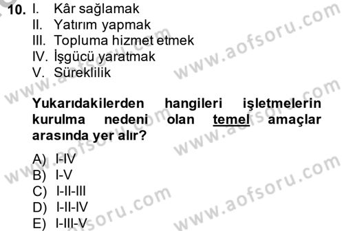 Radyo ve Televizyon İşletmeciliği Dersi 2013 - 2014 Yılı (Vize) Ara Sınav Soruları 10. Soru