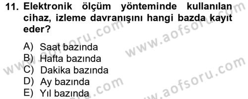 Radyo ve Televizyon İşletmeciliği Dersi 2013 - 2014 Yılı Tek Ders Sınav Soruları 11. Soru