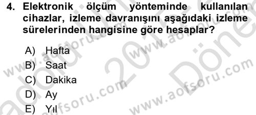 Radyo ve Televizyon İşletmeciliği Dersi 2015 - 2016 Yılı (Final) Dönem Sonu Sınav Soruları 4. Soru