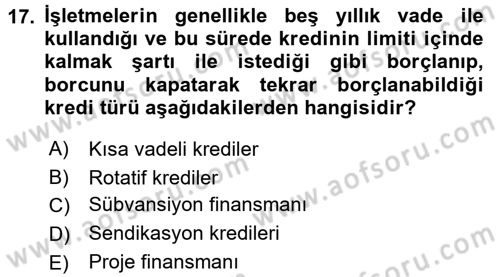 Radyo ve Televizyon İşletmeciliği Dersi 2016 - 2017 Yılı (Final) Dönem Sonu Sınav Soruları 17. Soru