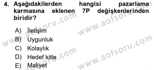 Radyo ve Televizyon İşletmeciliği Dersi 2016 - 2017 Yılı (Final) Dönem Sonu Sınav Soruları 4. Soru