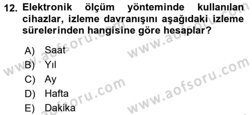 Radyo ve Televizyon İşletmeciliği Dersi 2018 - 2019 Yılı Yaz Okulu Sınav Soruları 12. Soru