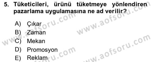 Radyo ve Televizyon İşletmeciliği Dersi 2018 - 2019 Yılı Yaz Okulu Sınav Soruları 5. Soru