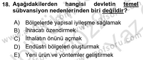 Radyo ve Televizyon İşletmeciliği Dersi 2022 - 2023 Yılı Yaz Okulu Sınav Soruları 18. Soru