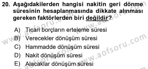 Radyo ve Televizyon İşletmeciliği Dersi 2023 - 2024 Yılı Yaz Okulu Sınav Soruları 20. Soru