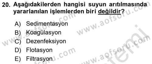 Temel İlkyardım Bilgisi Dersi 2016 - 2017 Yılı (Final) Dönem Sonu Sınav Soruları 20. Soru