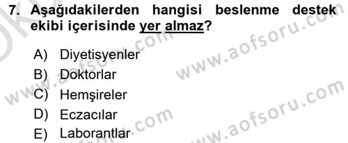 Sağlık İşletmeciliği 1 Dersi 2022 - 2023 Yılı Yaz Okulu Sınav Soruları 7. Soru