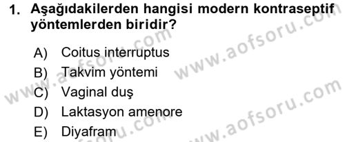 Temel Sağlık Ve Hastalık Bilgisi Dersi 2015 - 2016 Yılı (Vize) Ara Sınav Soruları 1. Soru