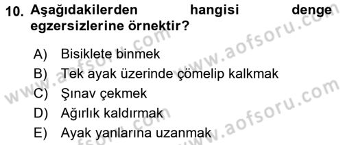 Temel Sağlık Ve Hastalık Bilgisi Dersi 2025 - 2026 Yılı (Vize) Ara Sınav Soruları 10. Soru