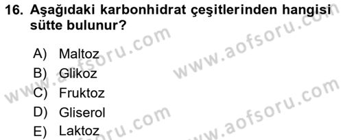 Hastalıklar Bilgisi Dersi 2021 - 2022 Yılı (Vize) Ara Sınavı 16. Soru