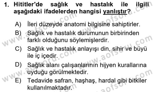 Sağlık Psikolojisi Dersi 2020 - 2021 Yılı Yaz Okulu Sınav Soruları 1. Soru