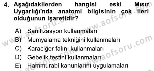 Sağlık Psikolojisi Dersi 2021 - 2022 Yılı (Vize) Ara Sınav Soruları 4. Soru