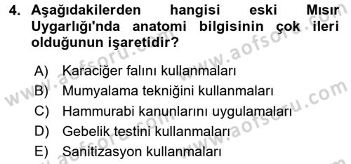 Sağlık Psikolojisi Dersi 2025 - 2026 Yılı (Vize) Ara Sınav Soruları 4. Soru