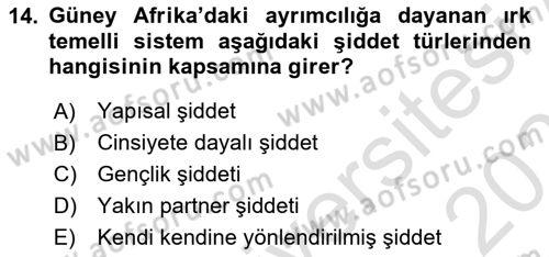 Sağlık İşletmelerinde Davranış Dersi 2021 - 2022 Yılı (Final) Dönem Sonu Sınav Soruları 14. Soru