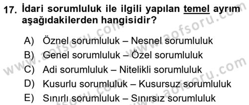 Sağlık İşletmeciliği 2 Dersi 2023 - 2024 Yılı (Final) Dönem Sonu Sınav Soruları 17. Soru