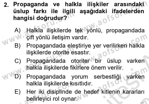 Sağlık İşletmeciliği 2 Dersi 2025 - 2026 Yılı (Vize) Ara Sınav Soruları 2. Soru