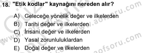 Sağlık İşletmelerinde Halkla İlişkiler Dersi 2023 - 2024 Yılı (Final) Dönem Sonu Sınav Soruları 18. Soru