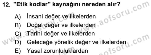 Sağlık İşletmelerinde Halkla İlişkiler Dersi 2024 - 2025 Yılı (Final) Dönem Sonu Sınav Soruları 12. Soru
