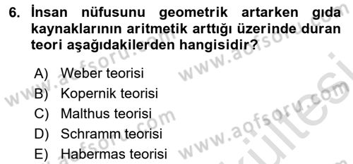 Sağlık İşletmelerinde Halkla İlişkiler Dersi 2025 - 2026 Yılı (Vize) Ara Sınav Soruları 6. Soru