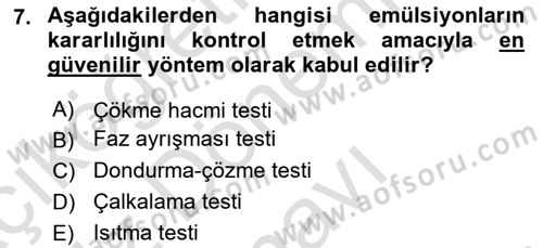 Temel İlaç Bilgisi Ve Akılcı İlaç Kullanımı Dersi 2024 - 2025 Yılı (Final) Dönem Sonu Sınav Soruları 7. Soru