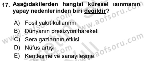 Sağlık Politikaları Dersi 2024 - 2025 Yılı Yaz Okulu Sınav Soruları 17. Soru