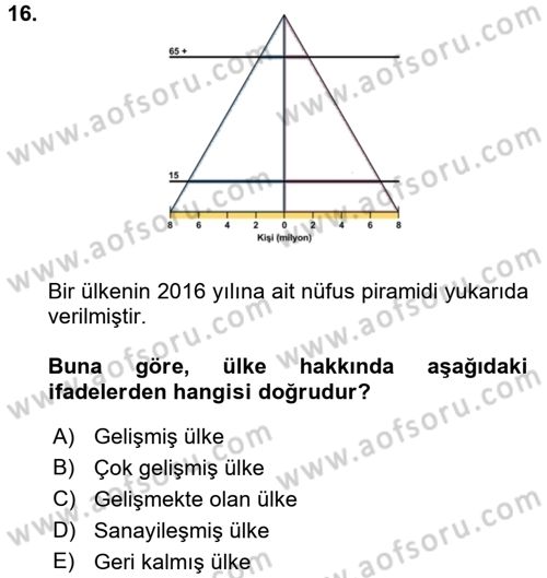 Sağlık Alanında İstatistik Dersi 2017 - 2018 Yılı (Final) Dönem Sonu Sınav Soruları 16. Soru
