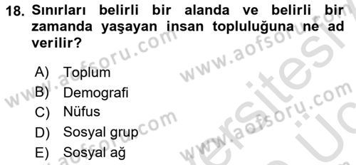Sağlık Alanında İstatistik Dersi 2018 - 2019 Yılı 3 Ders Sınav Soruları 18. Soru