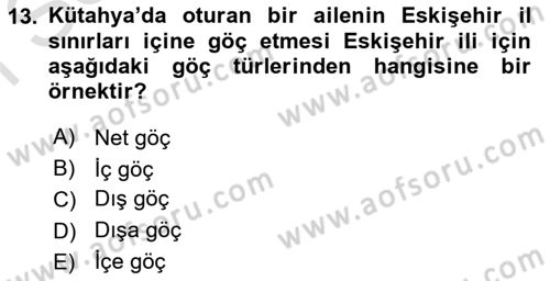 Sağlık Alanında İstatistik Dersi 2023 - 2024 Yılı (Final) Dönem Sonu Sınav Soruları 13. Soru