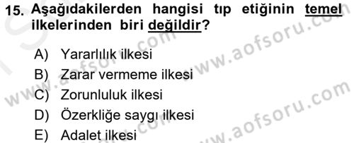 Sağlık Ekonomisi Dersi 2017 - 2018 Yılı (Final) Dönem Sonu Sınav Soruları 15. Soru