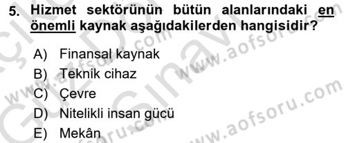 Sağlık Ekonomisi Dersi 2019 - 2020 Yılı (Final) Dönem Sonu Sınav Soruları 5. Soru
