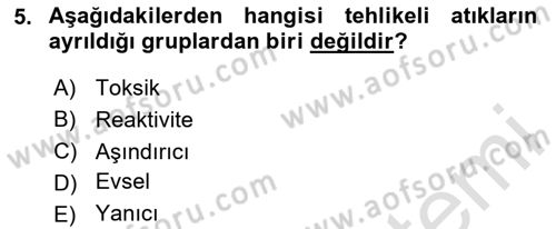 Genel Tıbbi Ürün Ve Tıbbi Cihaz Bilgisi Dersi 2025 - 2026 Yılı (Vize) Ara Sınav Soruları 5. Soru