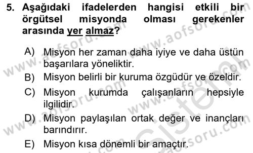 Sağlık Bilimlerinde Ve Yönetiminde Etik Dersi 2020 - 2021 Yılı Yaz Okulu Sınav Soruları 5. Soru