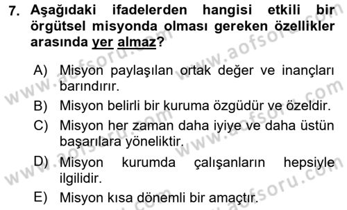 Sağlık Bilimlerinde Ve Yönetiminde Etik Dersi 2021 - 2022 Yılı Yaz Okulu Sınav Soruları 7. Soru