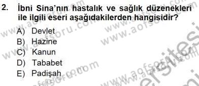 Tıbbi Belgeleme Dersi 2012 - 2013 Yılı (Final) Dönem Sonu Sınav Soruları 2. Soru