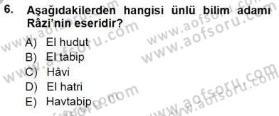 Tıbbi Belgeleme Dersi 2012 - 2013 Yılı (Final) Dönem Sonu Sınav Soruları 6. Soru