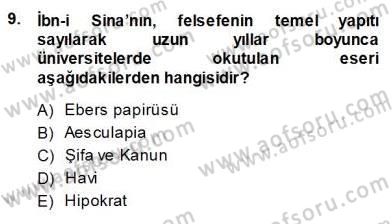 Tıbbi Belgeleme Dersi 2013 - 2014 Yılı (Vize) Ara Sınav Soruları 9. Soru