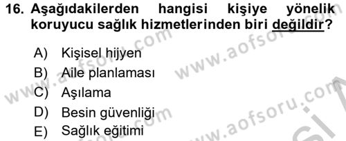 Tıbbi Belgeleme Dersi 2016 - 2017 Yılı 3 Ders Sınav Soruları 16. Soru