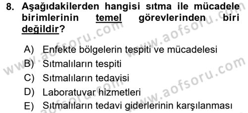 Tıbbi Belgeleme Dersi 2016 - 2017 Yılı 3 Ders Sınav Soruları 8. Soru