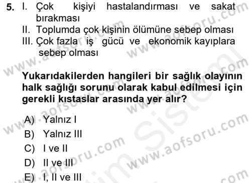 Tıbbi Belgeleme Dersi 2017 - 2018 Yılı (Final) Dönem Sonu Sınav Soruları 5. Soru