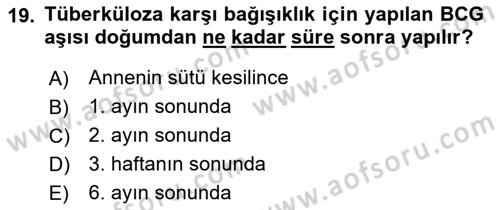 Tıbbi Belgeleme Dersi 2023 - 2024 Yılı Yaz Okulu Sınav Soruları 19. Soru