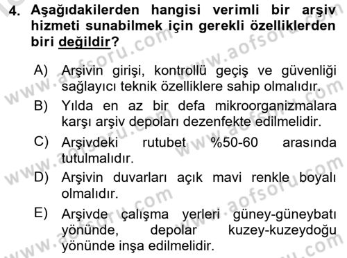 Tıbbi Belgeleme Dersi 2024 - 2025 Yılı Yaz Okulu Sınav Soruları 4. Soru
