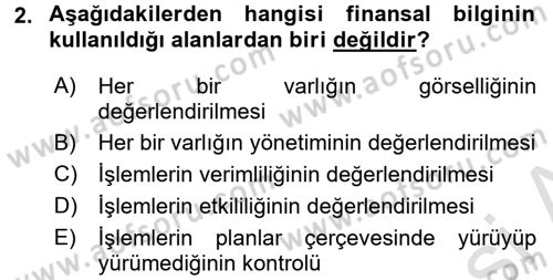 Sağlık Kurumları Mevzuatı Dersi 2015 - 2016 Yılı (Final) Dönem Sonu Sınav Soruları 2. Soru