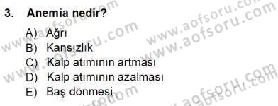 Tıp Terimleri Dersi 2012 - 2013 Yılı (Vize) Ara Sınav Soruları 3. Soru