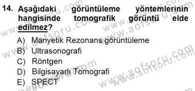 Tıp Terimleri Dersi 2012 - 2013 Yılı (Final) Dönem Sonu Sınav Soruları 14. Soru
