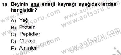 Tıp Terimleri Dersi 2013 - 2014 Yılı (Vize) Ara Sınav Soruları 19. Soru